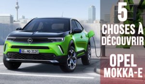 Opel Mokka-e, 5 choses à savoir sur le SUV 100% électrique