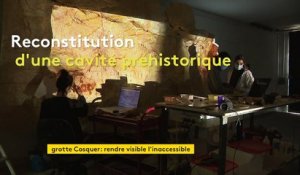 Marseille : la grotte Cosquer, trésor de l'art préhistorique, aura sa réplique en 2022