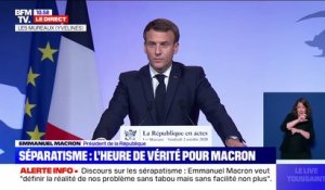 Séparatisme: Emmanuel Macron appelle à ne pas tomber "dans le piège de l'amalgame"