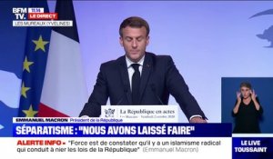 Séparatisme: Emmanuel Macron annonce un projet de loi pour "renforcer la laïcité" le 9 décembre