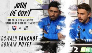 Jour de conf' SM Caen - ASC: Oswald Tanchot et Romain Poyet