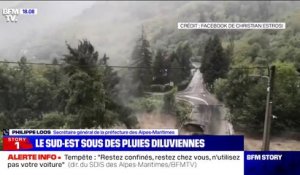 Alpes-Maritimes: "Plus de 200 interventions en cours", environ "8000 clients privés d'électricité", selon la préfecture