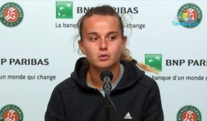 Roland-Garros 2020 - Clara Burel : "Ce n'était pas gagné y a quelques mois que je sois au 3e tour ici donc je suis quand même satisfaite"