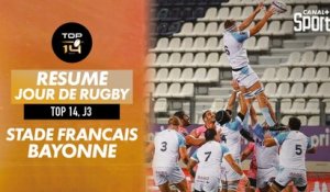 Le résumé Jour De Rugby de Stade Français / Bayonne