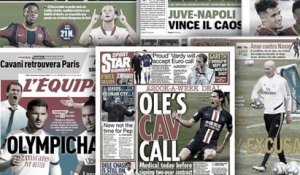 Le contrat en or qui attend Edinson Cavani à Manchester United, énorme imbroglio autour du match Juve-Naples