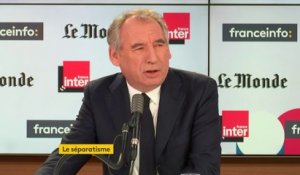 Le discours d'Emmanuel Macron sur le séparatisme "était un discours majeur" pour François Bayrou