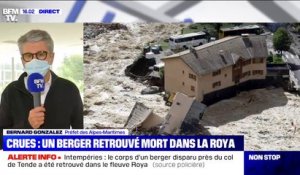 Préfet des Alpes-Maritimes: on ignore si le corps du berger est "une victime supplémentaire" à ajouter aux 18 personnes recherchées