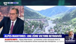 Renaud Muselier (président de la région Sud) sur les intempéries dans les Alpes-Maritimes: "Il faut repenser ces flux de ces rivières"