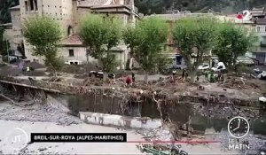 Inondations dans les Alpes-Maritimes : les habitants des villages isolés s’organisent