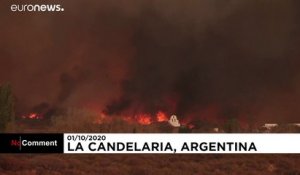 Argentine : des incendies sont toujours en cours dans la province de Córdoba