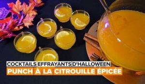 Cocktails d'Halloween : punch à la citrouille épicée