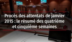 Procès des attentats de janvier 2015 : les moments forts des 4ème et 5ème semaine