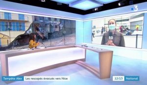 Tempête Alex : les sinistrés atterrissent à l'aéroport de Nice