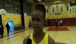 Abety Kossi après la victoire de Martigues Sport Basket contre Lattes