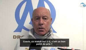 Réserve OM (1-1), Anziani : "Il fallait prendre des points"