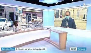 Tempête Alex : Emmanuel Macron en visite dans les zones sinistrées des Alpes-Maritimes
