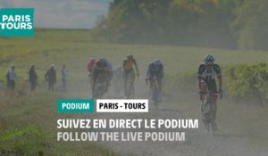 Paris-Tours 2020  - Live podium signature