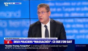 Policiers blessés: selon le maire d'Herblay-sur-Seine, les agresseurs ont "redoublé de violence quand ils ont su que c'était des policiers"