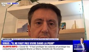 Hervé Caël: "On sent depuis quelques jours une amélioration de la situation sanitaire à Nice"