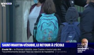 10 jours après la tempête Alex, le retour à l'école à Saint-Martin-Vésubie