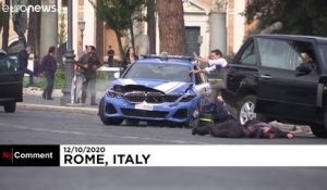 Tom Cruise à Rome sur le tournage de "Mission impossible" n°7