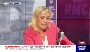 Marine Le Pen: "Il n'y a pas de cohérence à lutter contre le fondamentalisme islamiste sans lutter contre l'immigration anarchique"
