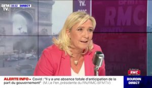 Marine Le Pen: "La situation de l'insécurité en France est terrifiante"