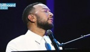 John Legend Dedicates ‘Never Break’ BBMAs Performance to Wife Chrissy Teigen | Billboard News