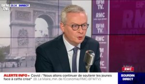 Bruno Le Maire: "Ce que nous devons éviter impérativement, c'est le reconfinement général des Français"