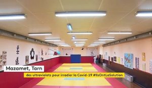 Dans le Tarn, un club de judo désinfecte ses tatamis grâce aux rayons UV