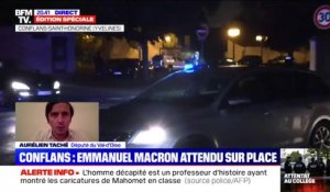 Aurélien Taché (député "EDS" du Val d'Oise) sur le professeur tué: "C'est un choc terrible"