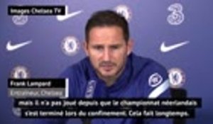 5e j. - Lampard : "On a hâte de voir jouer Ziyech"