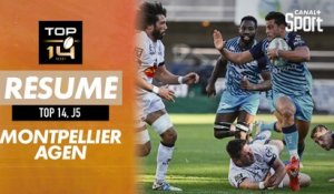 Le résumé Jour De Rugby de Montpellier / Agen