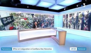 Attentat de Conflans-Sainte-Honorine : rassemblement en la mémoire de Samuel Paty
