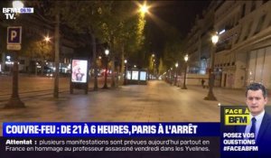 Couvre-feu: Paris à l'arrêt de 21h à 6h