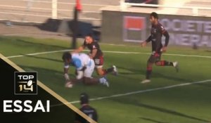 TOP 14 - Essai de Joe RAVOUVOU (AB) - Lyon - Bayonne - J5 - Saison 2020/2021