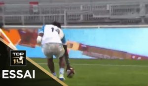 TOP 14 - Essai de Joe RAVOUVOU (AB) - Lyon - Bayonne - J5 - Saison 2020/2021
