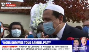 Hassen Chalghoumi, président de la Conférence des imams de France: "Nous sommes tous Samuel Paty, c'est un martyre de la liberté"