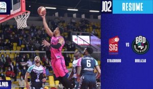 Strasbourg vs Boulazac (100-84) - Résumé - 2020/21