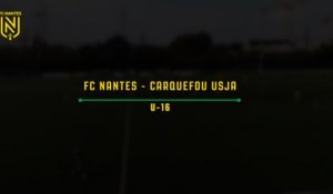 U16. Les buts de FC Nantes - Carquefou USJA