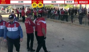 64ème LE LONS vs CALISSI International à pétanque de Monaco - Octobre 2020