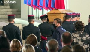 La France rend un hommage national à Samuel Paty
