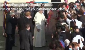 Le Pape François favorable à l'union civile pour les couples homosexuels