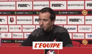 Stéphan : « Niang avance bien » - Foot - L1 - Rennes