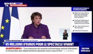 Roselyne Bachelot: "Au total, 115 millions d'euros vont être injectés pour soutenir le spectacle vivant et la culture"