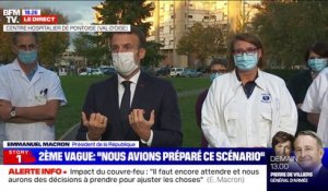 Emmanuel Macron sur le coronavirus: "On se projette au mieux jusqu'à l'été prochain"