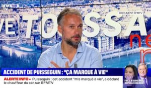 Accident de Puisseguin: "Ça marque à vie" témoigne le chauffeur du bus