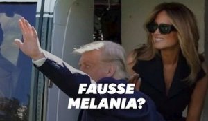 La théorie selon laquelle Melania Trump a une doublure est de retour avec cette photo