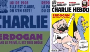 Erdogan en Une de Charlie Hebdo, la Turquie se fâche