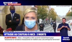 Marine Le Pen sur l'attaque à Nice: "Il faut une législation de guerre"
